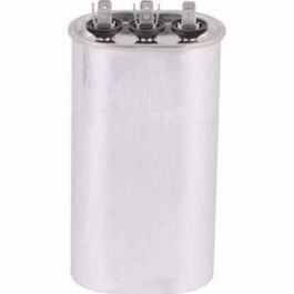 Lennox 97H74 Dual Oval Capacitor 45/10 MFD 440V