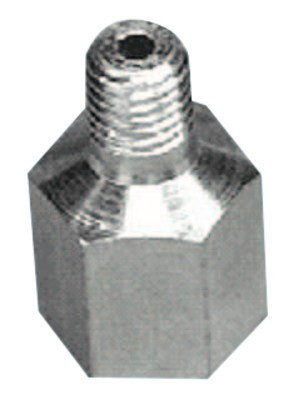 Alemite Grease Fitting Adapters, Straight, Male/Female, 7/16 in (NS), 1 EA, #305859