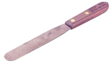 Ampco Safety Tools Spatulas, 6 in Long, 1 in Wide, Stiff Blade, 1/EA, #S90