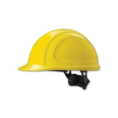 Honeywell North Zone N10 Hard Hat, Ratchet Suspension Yellow, 12/PK, #N10R020000