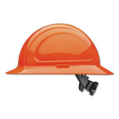 Honeywell North Zone N20Full Brim Hard Hat, 4-Point Ratchet,Hi-Viz Orange 1/EA, #N20R460000