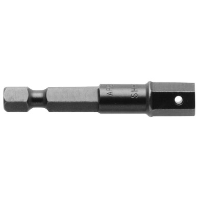 Apex Tool Group Reversible Socket Shanks, 1/4 in Drive, 1/EA #SH412