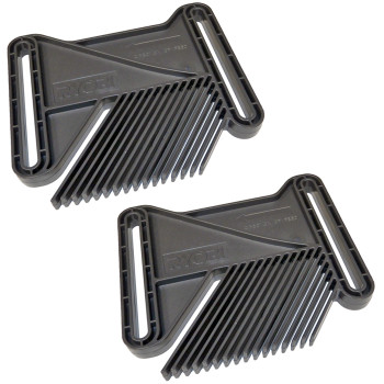 Ryobi 2 Pack of Genuine OEM Feather Boards For A25RT03 - 089220105030-2PK