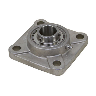 1" Bore Stainless Steel 4 Bolt Flange Bearing Dura-Roll SSUCF205-16