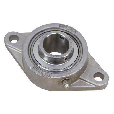 1-1/2" Bore Stainless Steel 2 Bolt Flange Bearing Dura-Roll SSUCFL208-24