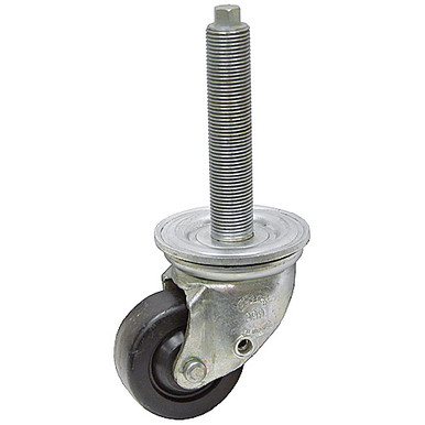 3" x 1-1/4" Stem Swivel Caster
