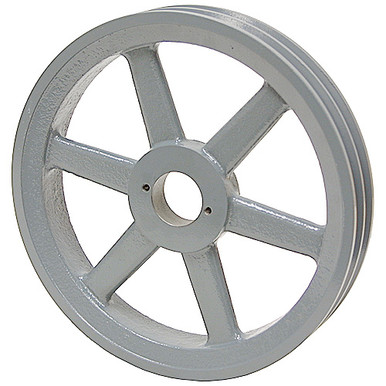 8.75 OD H-Bushing Double Groove Pulley
