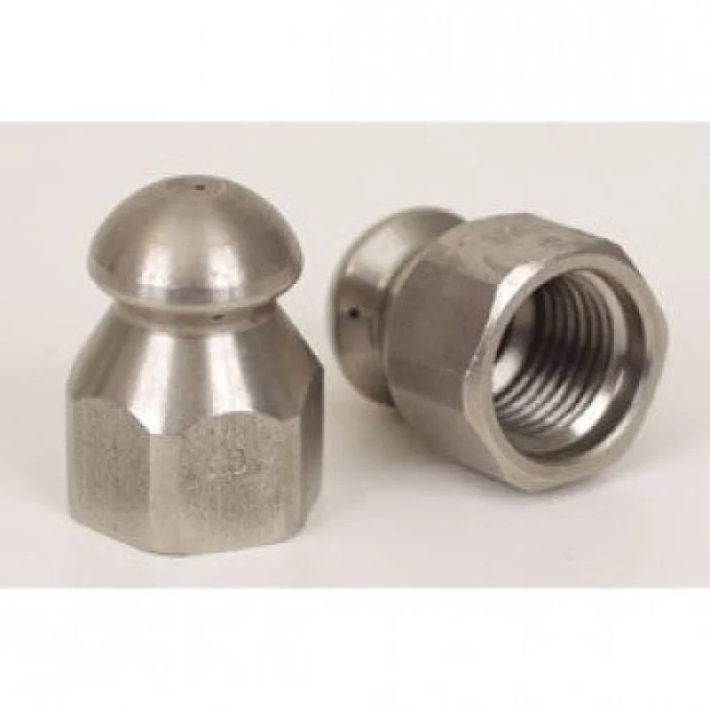 1-4″ F (8) Laser Fixed Sewer Jetter Nozzle