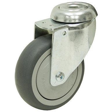 4" x 1-1/4" Bolt Hole Caster