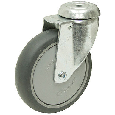 4" x1-1/4" Bolt Hole Caster