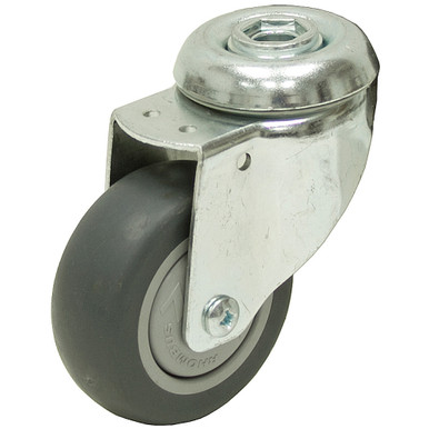 3" x 1-3/16" Rhombus Bolt Hole Caster