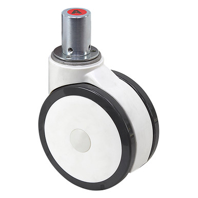 5" x 1/2" Medcaster Swivel Round Stem Caster 901941