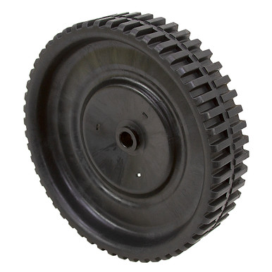 10" X 2.25" Black Plastic Geared Wheel