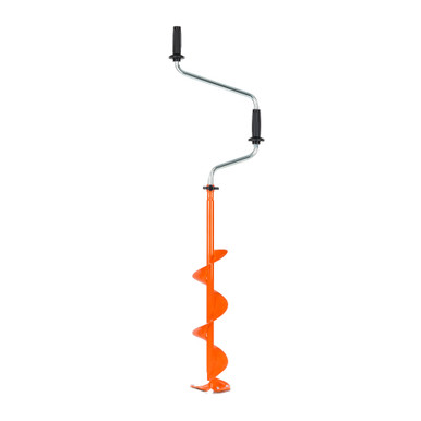 6" Adjustable Height Hand Ice Auger Trophy Strike 106710