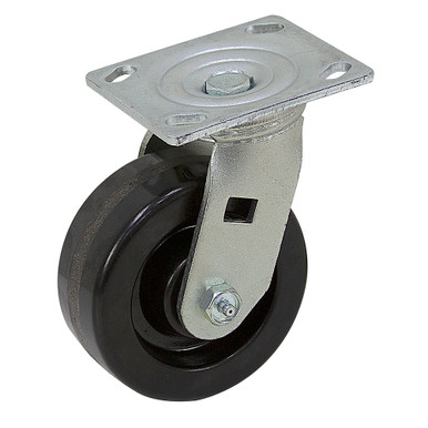 5" x 2" Swivel Phenolic Plate Caster WC6650-01-PHN