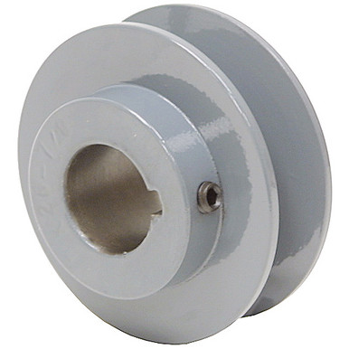 2.60 OD 7/8 Bore 1 Groove Pulley