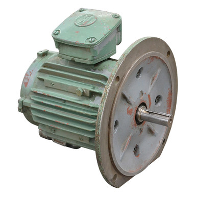 1-1/2 HP 550 Volt AC 3 Phase 1710 RPM Motor English Electric D182D/1354