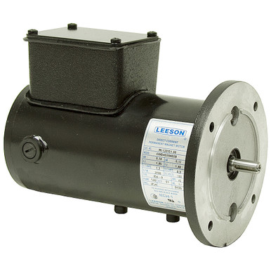 0.24/0.16 HP 3000 RPM 180 Volt DC Motor Leeson CIM34D30ND2B