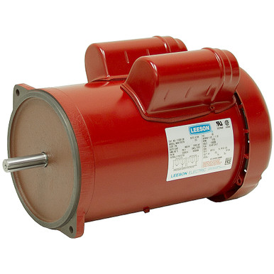 1.5 HP 1725 RPM 115/230 Volt AC TEFC Poultry Feed Auger Motor Leeson 117884.00
