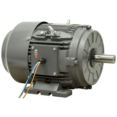 3 HP 208/230 3 Phase 3510 RPM Motor Techtop GR3-CI-TF-182T-2-B-B-3-X1