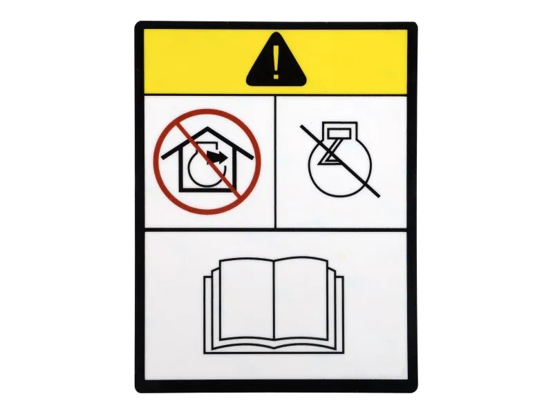 1001093687 Decal, Warning Generator | JLG