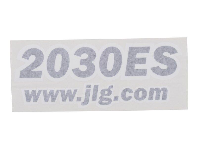 1001099920 Decal, 2030Es Model Desig. | JLG