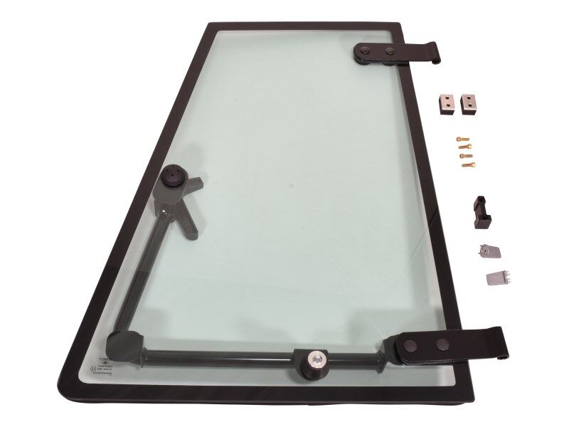 JLG Part # 1001202925 – Cab Door Window W/Bumpers Kit