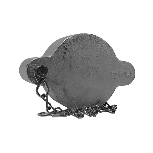 Dixon Boss Wing Nut Caps, Plated Iron