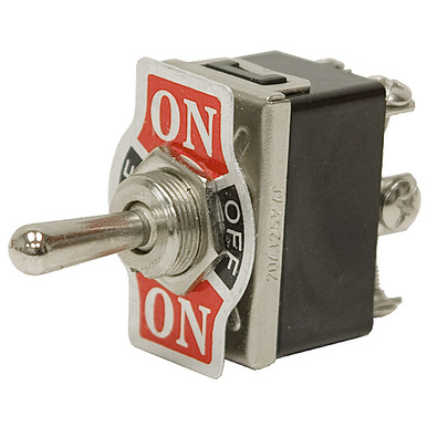 DPDT-CO 20 Amp Momentary-Maintained Toggle Switch CES 66-1855