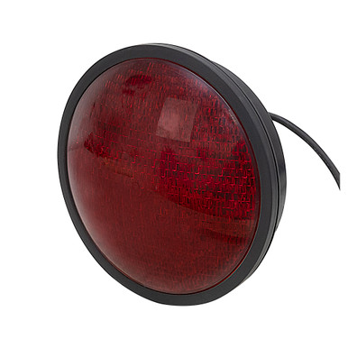 120 Volts AC 7-1/2" Red LED Traffic Signal Light Dialight 430-1115