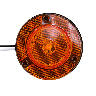 12 Volt DCLED Amber Marker Light Optronics MCl52AHXB