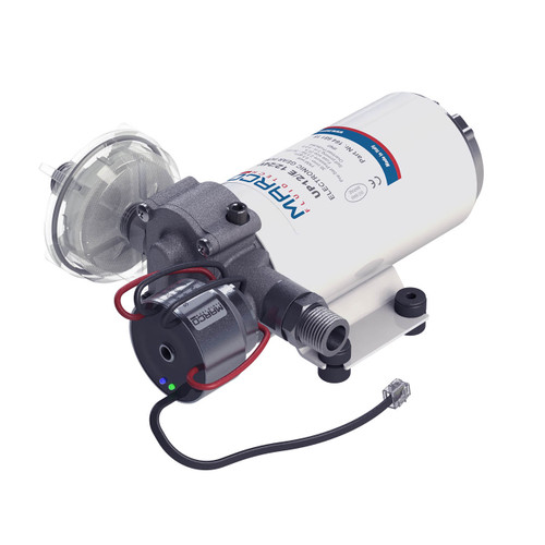 Marco UP12/E 12/24V Electronic Water Pressure Pump, 9.5 GPM, 1/2 in. NPT, 36.3 PSI, 9.8 ft., Self-Priming