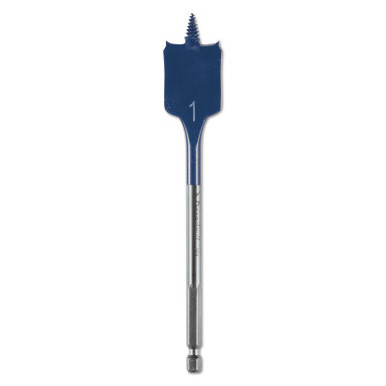 Bosch Tool Corporation DareDevil Spade Bits, 1 in Dia. x 6 in, 5/PK, #DSB1013