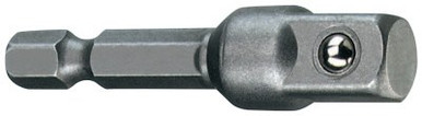 DeWalt Socket Adapters, 1/4 in Drive,1/4 in Hex to 3/8 in Socket, 1/EA, #DW2542