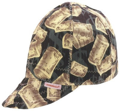 Comeaux Caps Deep Round Crown Caps, Size 7 3/4, Assorted Prints, 1/EA, #10734
