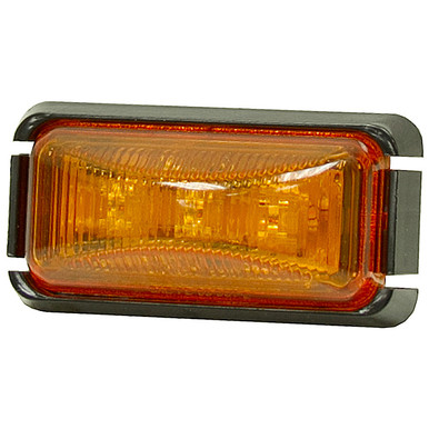 2-1/2" 3 LED Amber Rectangular Light Buyers Products 5622203