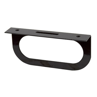 Light Mounting Bracket Single Oval Black Buyers Products LB1