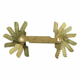Irwin Hanson Thread Pitch Gauges, 16 Blades, Metric, #IR-12016 (5/Pkg)
