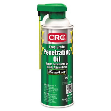 CRC Food Grade Penetrating Oils, 11 oz, Aerosol Can, 12/CA, #3086