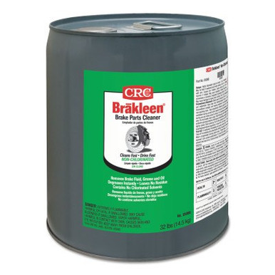 CRC Brakleen Non-Chlorinated Brake Parts Cleaners, 5 gal Pail, 5 GA/PAL, #5086