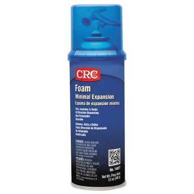 CRC Minimal Expanding Foam Sealants, 16 oz Aerosol Can, Off-White, 12 CN/CA