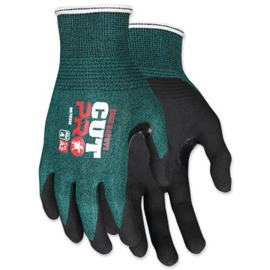 MCR Safety CUT PRO A2 18 GA GR HPPE/SYN SHELL NITR FOAM RF, 12 Pair, #96782S