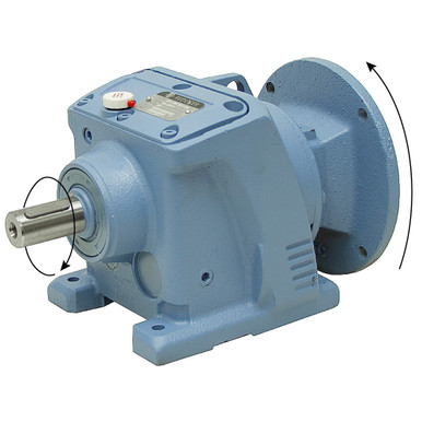 15.75:1 Size 37 2 HP Inline Cast Iron Gear Reducer Worldwide WINL37-15/1-145TC-3S
