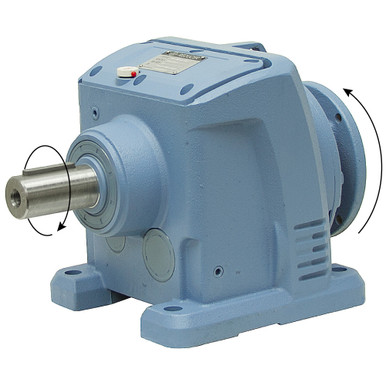 89.8:1 Size 77 2 HP Inline Cast Iron Gear Reducer Worldwide WINL77-100/1-145TC