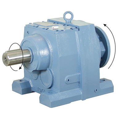 29.23:1 Size 107 25 HP Inline Cast Iron Gear Reducer Worldwide WINL107-30/1-284/6TC