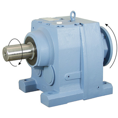 43.25:1 Size 137 25 HP Inline Cast Iron Gear Reducer Worldwide WINL137-40/1-284/6TC