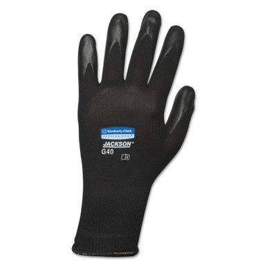 Kimberly-Clark Professional KleenGuard G40 Polyurethane Coated Gloves, 8, 2 1/2 in, Palm/Finger Coated, 12 PR/BG, #13838