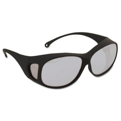 Kimberly-Clark Professional V50 OTG* Safety Eyewear, Clear Lens, Anti-Fog, Anti-Scratch, Black Frame, Nylon, 1/EA, #20746