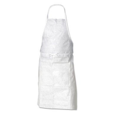 Kimberly-Clark Professional KleenGuard A10 Light Duty Aprons, 28 in X 36 in, Polypropylene, White, 100/CA, #43744