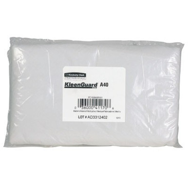 Kimberly-Clark Professional KLEENGUARD A40 Liquid/Particle Sleeve Protectors, 18", Elastic Closure, White, 200/CA, #44480